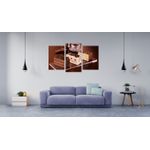 Casa si Gradina - Decoratiuni - Tablouri - Tablou multicanvas 3 piese Food and Drinks model 198, 150x90 cm - Infinity.ro