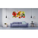 Casa si Gradina - Decoratiuni - Tablouri - Tablou multicanvas 3 piese Food and Drinks model 188, 150x90 cm - Infinity.ro