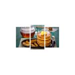 Casa si Gradina - Decoratiuni - Tablouri - Tablou multicanvas 3 piese Food and Drinks model 204, 150x90 cm - Infinity.ro