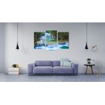 Casa si Gradina - Decoratiuni - Tablouri - Tablou multicanvas 3 piese model Cascada 15, 150x90 cm - Infinity.ro