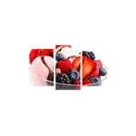 Casa si Gradina - Decoratiuni - Tablouri - Tablou multicanvas 3 piese Food and Drinks model 51, 150x90 cm - Infinity.ro