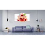 Casa si Gradina - Decoratiuni - Tablouri - Tablou multicanvas 3 piese Food and Drinks model 212, 150x90 cm - Infinity.ro