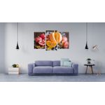Casa si Gradina - Decoratiuni - Tablouri - Tablou multicanvas 3 piese Food and Drinks model 197, 150x90 cm - Infinity.ro