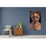 Casa si Gradina - Decoratiuni - Tablouri - Tablou multicanvas 3 piese model Portret fata 1, 90x150 cm - Infinity.ro