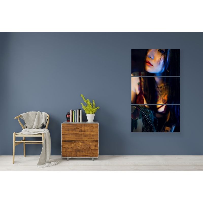 Casa si Gradina - Decoratiuni - Tablouri - Tablou multicanvas 3 piese model Erotic 61, 90x150 cm - Infinity.ro
