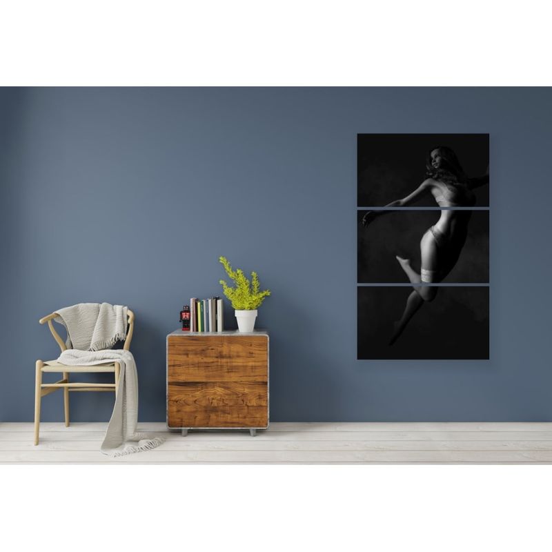 Casa si Gradina - Decoratiuni - Tablouri - Tablou multicanvas 3 piese model Erotic 14, 90x150 cm - Infinity.ro