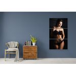 Casa si Gradina - Decoratiuni - Tablouri - Tablou multicanvas 3 piese model Erotic 4, 90x150 cm - Infinity.ro