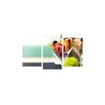 Casa si Gradina - Decoratiuni - Tablouri - Tablou multicanvas 3 piese Food and Drinks model 9, 150x90 cm - Infinity.ro