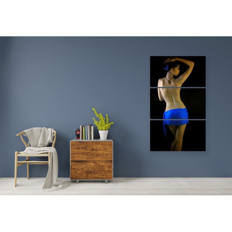 Casa si Gradina - Decoratiuni - Tablouri - Tablou multicanvas 3 piese model Erotic 39, 90x150 cm - Infinity.ro