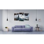 Casa si Gradina - Decoratiuni - Tablouri - Tablou multicanvas 3 piese model Cascada 27, 150x90 cm - Infinity.ro
