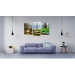 Casa si Gradina - Decoratiuni - Tablouri - Tablou multicanvas 3 piese model Cascada 4, 150x90 cm - Infinity.ro