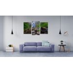 Casa si Gradina - Decoratiuni - Tablouri - Tablou multicanvas 3 piese model Cascada 13, 150x90 cm - Infinity.ro