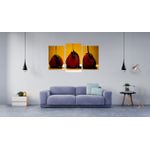 Casa si Gradina - Decoratiuni - Tablouri - Tablou multicanvas 3 piese Food and Drinks model 65, 150x90 cm - Infinity.ro