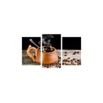 Casa si Gradina - Decoratiuni - Tablouri - Tablou multicanvas 3 piese Food and Drinks model 4, 150x90 cm - Infinity.ro