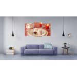 Casa si Gradina - Decoratiuni - Tablouri - Tablou multicanvas 3 piese Food and Drinks model 33, 150x90 cm - Infinity.ro