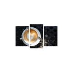 Casa si Gradina - Decoratiuni - Tablouri - Tablou multicanvas 3 piese Food and Drinks model 238, 150x90 cm - Infinity.ro