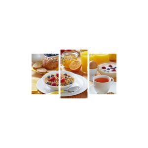 Tablou multicanvas 3 piese Food and Drinks model 234, 150x90 cm