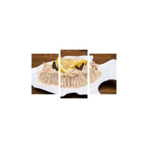 Tablou multicanvas 3 piese Food and Drinks model 248, 150x90 cm