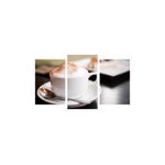 Casa si Gradina - Decoratiuni - Tablouri - Tablou multicanvas 3 piese Food and Drinks model 236, 150x90 cm - Infinity.ro