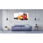 Casa si Gradina - Decoratiuni - Tablouri - Tablou multicanvas 3 piese Food and Drinks model 24, 150x90 cm - Infinity.ro