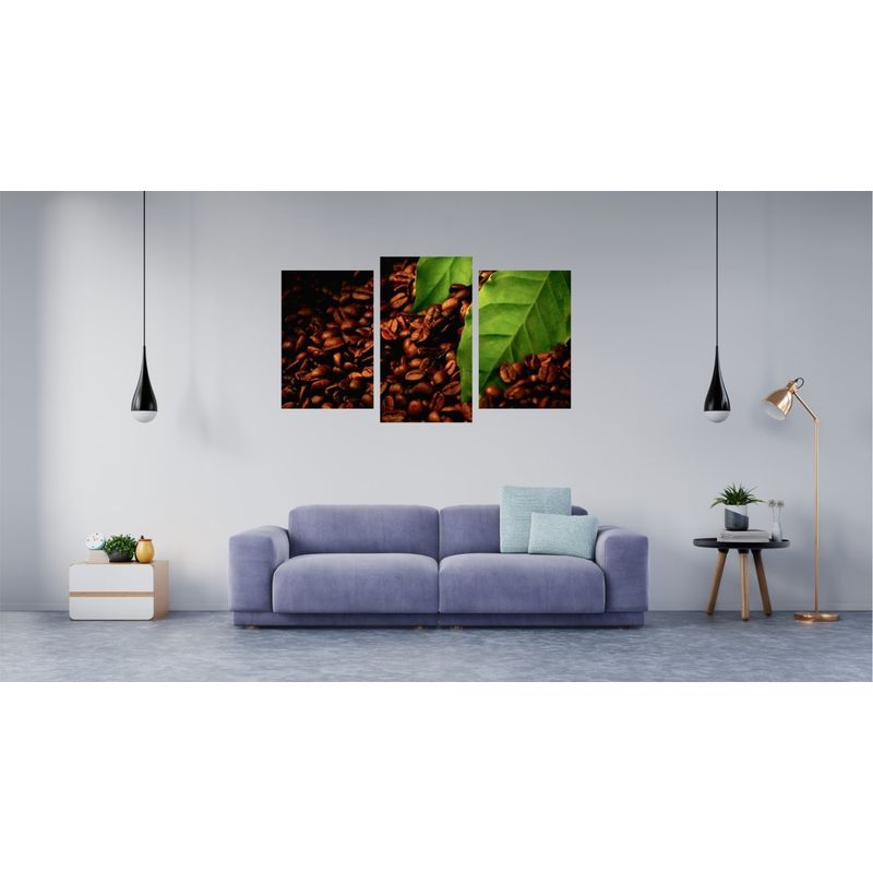 Casa si Gradina - Decoratiuni - Tablouri - Tablou multicanvas 3 piese Food and Drinks model 239, 150x90 cm - Infinity.ro