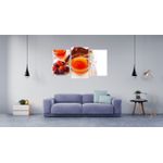 Casa si Gradina - Decoratiuni - Tablouri - Tablou multicanvas 3 piese Food and Drinks model 20, 150x90 cm - Infinity.ro