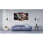 Casa si Gradina - Decoratiuni - Tablouri - Tablou multicanvas 3 piese Food and Drinks model 139, 150x90 cm - Infinity.ro