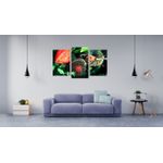Casa si Gradina - Decoratiuni - Tablouri - Tablou multicanvas 3 piese Food and Drinks model 154, 150x90 cm - Infinity.ro