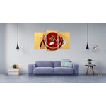 Casa si Gradina - Decoratiuni - Tablouri - Tablou multicanvas 3 piese Food and Drinks model 150, 150x90 cm - Infinity.ro