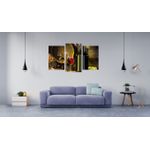 Casa si Gradina - Decoratiuni - Tablouri - Tablou multicanvas 3 piese Food and Drinks model 126, 150x90 cm - Infinity.ro