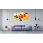 Casa si Gradina - Decoratiuni - Tablouri - Tablou multicanvas 3 piese Food and Drinks model 137, 150x90 cm - Infinity.ro