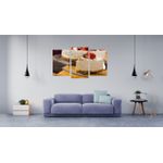 Casa si Gradina - Decoratiuni - Tablouri - Tablou multicanvas 3 piese Food and Drinks model 13, 150x90 cm - Infinity.ro