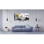 Casa si Gradina - Decoratiuni - Tablouri - Tablou multicanvas 3 piese Food and Drinks model 107, 150x90 cm - Infinity.ro