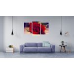 Casa si Gradina - Decoratiuni - Tablouri - Tablou multicanvas 3 piese Flori model 8, 150x90 cm - Infinity.ro