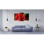 Casa si Gradina - Decoratiuni - Tablouri - Tablou multicanvas 3 piese Flori model 18, 150x90 cm - Infinity.ro