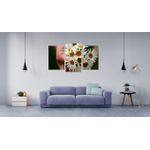 Casa si Gradina - Decoratiuni - Tablouri - Tablou multicanvas 3 piese Flori model 20, 150x90 cm - Infinity.ro