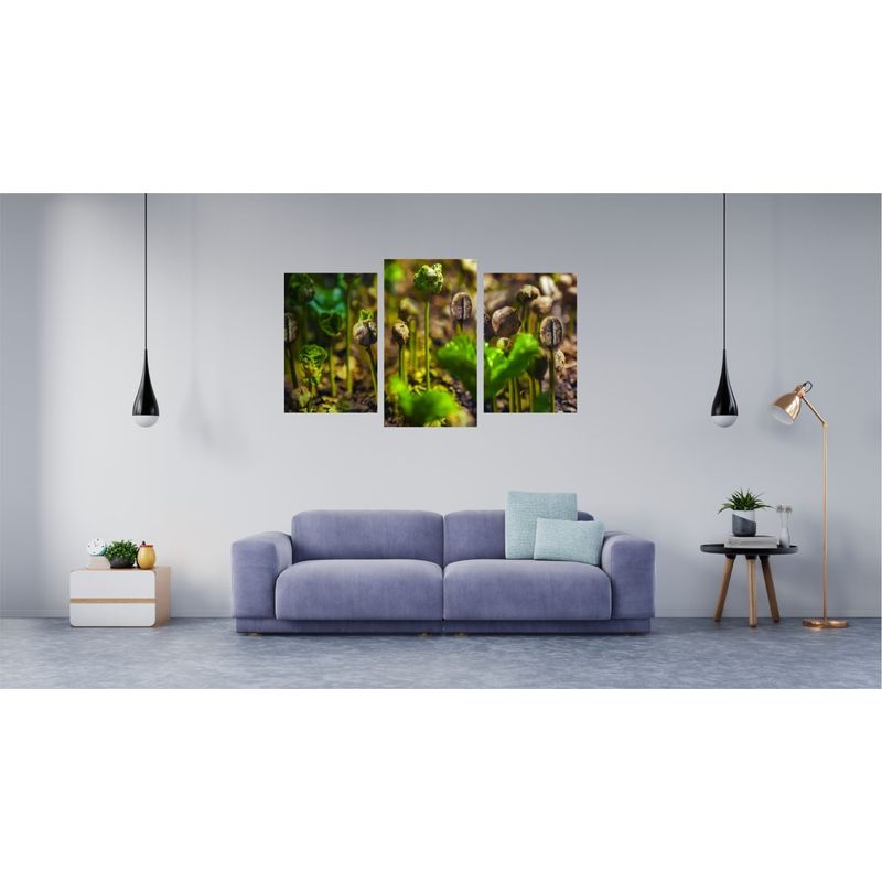 Casa si Gradina - Decoratiuni - Tablouri - Tablou multicanvas 3 piese Boabe de cafea, 150x90 cm - Infinity.ro