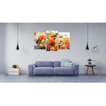 Casa si Gradina - Decoratiuni - Tablouri - Tablou multicanvas 3 piese Colectie de trandafiri, 150x90 cm - Infinity.ro