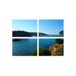 Casa si Gradina - Decoratiuni - Tablouri - Set tablouri Multicanvas 4 piese peisaj 104, 60x40 cm - Infinity.ro