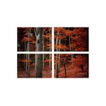 Casa si Gradina - Decoratiuni - Tablouri - Set tablouri Multicanvas 4 piese peisaj 111, 60x40 cm - Infinity.ro