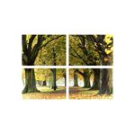 Casa si Gradina - Decoratiuni - Tablouri - Set tablouri Multicanvas 4 piese peisaj 14, 100x70 cm - Infinity.ro