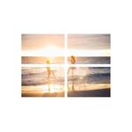 Casa si Gradina - Decoratiuni - Tablouri - Set tablouri Multicanvas 4 piese peisaj 15, 60x40 cm - Infinity.ro