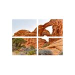 Casa si Gradina - Decoratiuni - Tablouri - Set tablouri Multicanvas 4 piese peisaj 139, 100x70 cm - Infinity.ro