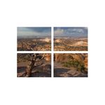 Casa si Gradina - Decoratiuni - Tablouri - Set tablouri Multicanvas 4 piese peisaj 151, 100x70 cm - Infinity.ro