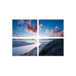Casa si Gradina - Decoratiuni - Tablouri - Set tablouri Multicanvas 4 piese peisaj 109, 60x40 cm - Infinity.ro