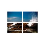 Casa si Gradina - Decoratiuni - Tablouri - Set tablouri Multicanvas 4 piese peisaj 35, 60x40 cm - Infinity.ro