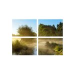 Casa si Gradina - Decoratiuni - Tablouri - Set tablouri Multicanvas 4 piese peisaj 117, 100x70 cm - Infinity.ro