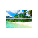 Casa si Gradina - Decoratiuni - Tablouri - Set tablouri Multicanvas 4 piese peisaj 83, 100x70 cm - Infinity.ro