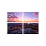 Casa si Gradina - Decoratiuni - Tablouri - Set tablouri Multicanvas 4 piese peisaj 78, 100x70 cm - Infinity.ro