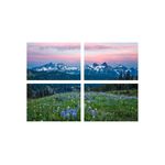 Casa si Gradina - Decoratiuni - Tablouri - Set tablouri Multicanvas 4 piese peisaj 145, 60x40 cm - Infinity.ro